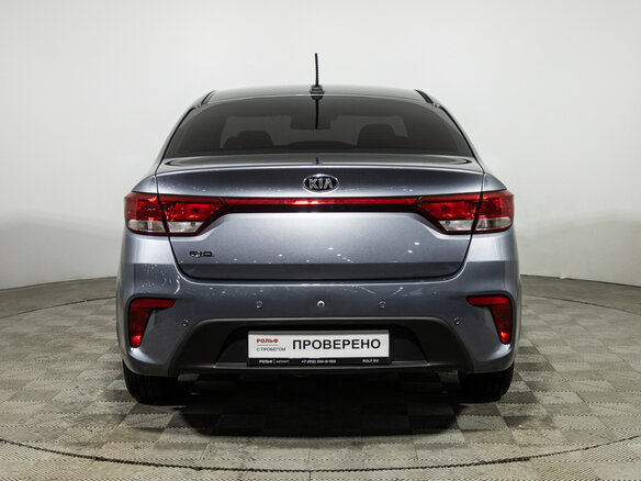 2017 Kia Rio IV, серый, 1129700 рублей - вид 5