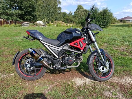 2024 VMC (Vento) Naked, чёрный, 130000 рублей, вид 1