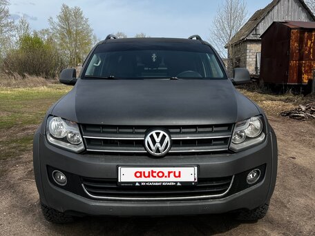 2013 Volkswagen Amarok I, серый, 1650000 рублей, вид 1