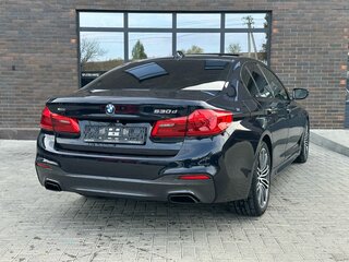 2017 BMW 5 серии 530d xDrive VII (G30/G31/G38), синий, 3390000 рублей, вид 4
