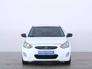 2014 Hyundai Solaris I, белый, 829000 рублей, вид 2