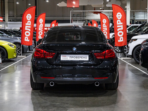 2017 BMW 4 серии Gran Coupe 440i F32/F33/F36 Рестайлинг, чёрный, 3123450 рублей - вид 7