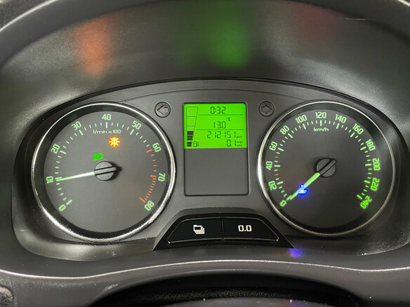 2012 Skoda Fabia II Рестайлинг, белый - вид 15
