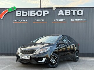 2012 Kia Rio 4-speed III, чёрный, 925000 рублей, вид 1