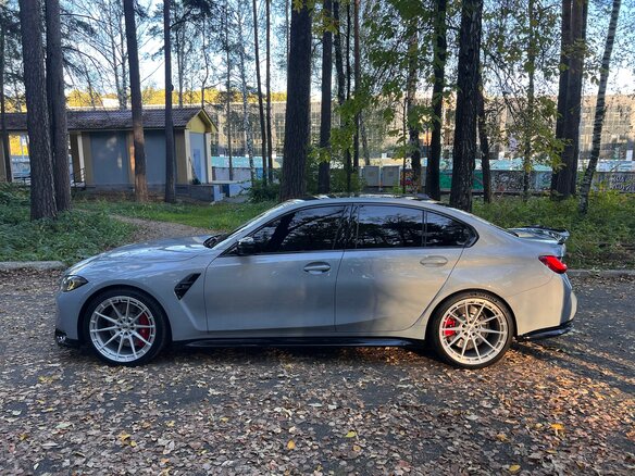 2022 BMW M3 Competition Package VI (G80), серый, 8599999 рублей - вид 9
