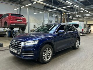 2019 Audi Q5 II (FY), синий, 3750000 рублей, вид 1
