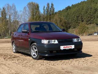 2005 Lada (ВАЗ) 2110, красный, 110000 рублей, вид 5