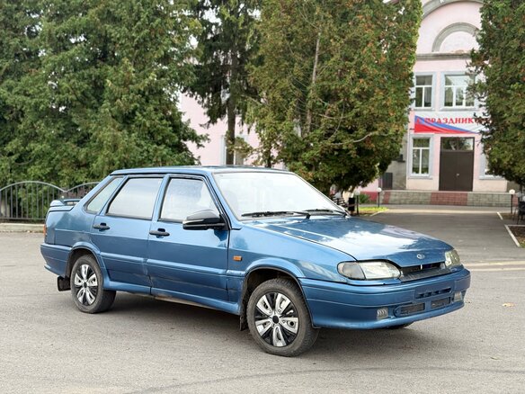 2004 Lada (ВАЗ) 2115, синий, 165000 рублей - вид 3