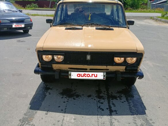1987 Lada (ВАЗ) 2106 21065, жёлтый - вид 1