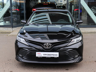 2018 Toyota Camry VIII (XV70), чёрный, 2489000 рублей, вид 2