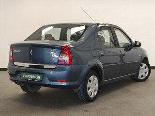 2011 Renault Logan I Рестайлинг, синий, 599000 рублей, вид 2