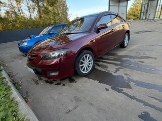 2007 Mazda 3 I (BK) Рестайлинг, пурпурный, 430000 рублей, вид 4