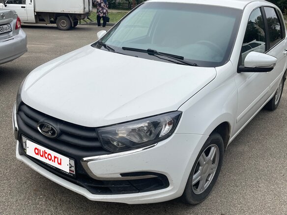 2020 Lada (ВАЗ) Granta I Рестайлинг, белый - вид 2