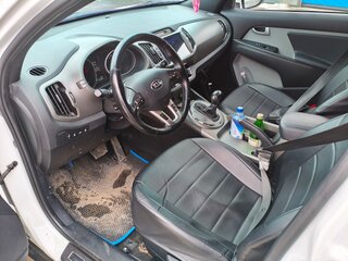 2014 Kia Sportage III Рестайлинг, белый, 1600000 рублей, вид 5