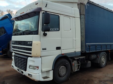 2004 DAF XF 95, белый, 1300000 рублей, вид 1