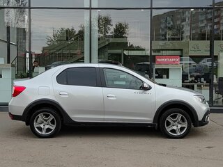 2021 Renault Logan Stepway II Рестайлинг, серебристый, 1270000 рублей, вид 4