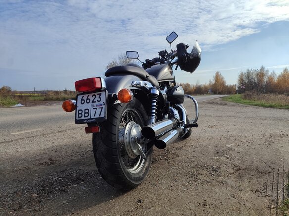 2010 Honda Shadow 750, серый, 525000 рублей - вид 5