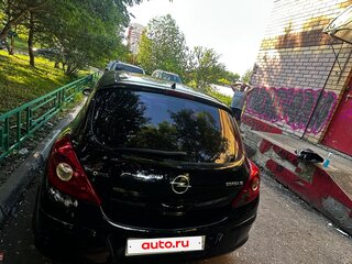 2007 Opel Corsa D, чёрный, 280000 рублей, вид 4