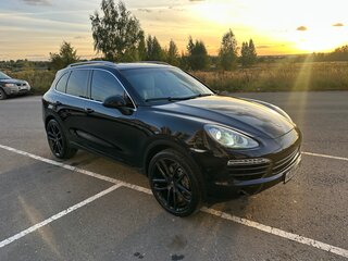 2011 Porsche Cayenne Diesel II (958), чёрный, 2650000 рублей, вид 2