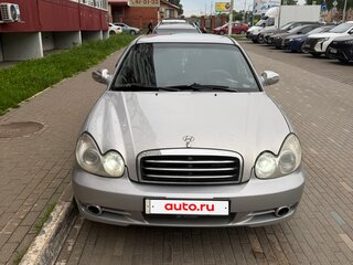 2010 Hyundai Sonata ТагАЗ IV (EF) Рестайлинг, серебристый, 400000 рублей, вид 1