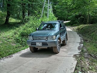 1997 Toyota Land Cruiser Prado 90 Series, зелёный, 850000 рублей, вид 3