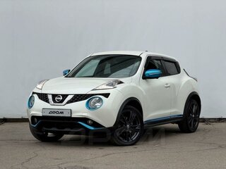 2014 Nissan Juke I Рестайлинг, белый, 1250000 рублей, вид 2