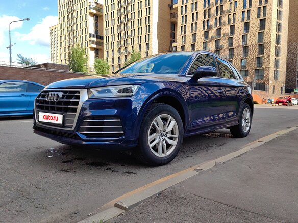 2020 Audi Q5 II (FY), синий, 4300000 рублей