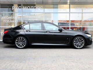 2020 BMW 7 серии 740d xDrive VI (G11/G12) Рестайлинг, чёрный, 5500000 рублей, вид 5