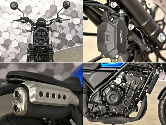 2025 Honda CL 500, синий - вид 9