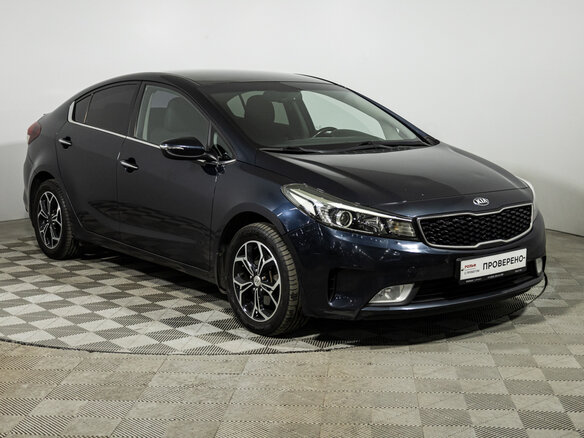 2018 Kia Cerato III Рестайлинг (Classic), синий, 1369700 рублей - вид 2