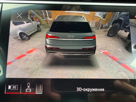 2021 Audi Q8 45 TDI I (4M), синий, 9348000 рублей, вид 5