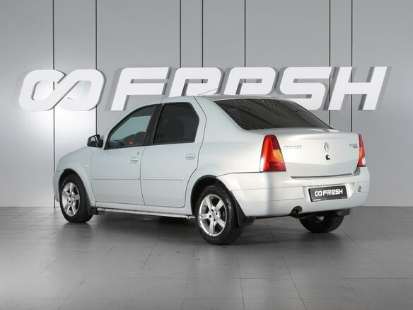2009 Renault Logan I, серый, 545000 рублей - вид 1