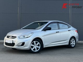 2012 Hyundai Solaris I, серебристый, 610000 рублей, вид 1