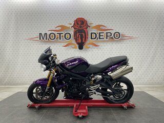2006 Triumph Street Triple, фиолетовый, 379000 рублей, вид 2