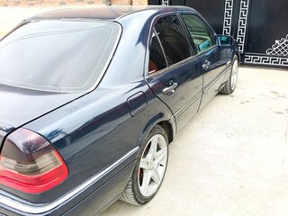 1996 Mercedes-Benz C-Класс 280 I (W202), синий, 330000 рублей, вид 4