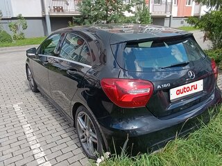 2017 Mercedes-Benz A-Класс 180 III (W176) Рестайлинг, чёрный, 1600000 рублей, вид 4