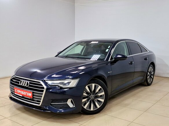 2021 Audi A6 45 TFSI V (C8), чёрный, 2975000 рублей