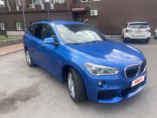 2018 BMW X1 20i xDrive II (F48), голубой, 2800000 рублей, вид 4