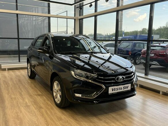 2026 Lada (ВАЗ) Vesta SW I Рестайлинг (NG), чёрный, 1972000 рублей - вид 4