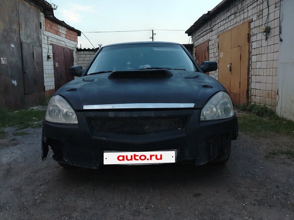 2008 Lada (ВАЗ) Priora I, серый, 100000 рублей - вид 2
