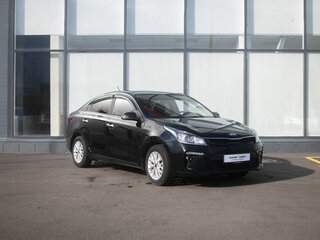 2017 Kia Rio IV, чёрный, 1080000 рублей, вид 5