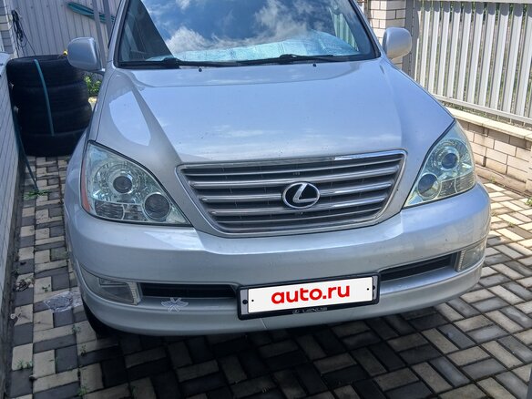 2004 Lexus GX 470 I, серый, 2300000 рублей - вид 4
