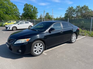 2010 Toyota Camry VI (XV40) Рестайлинг, чёрный, 850000 рублей, вид 1