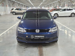 2014 Volkswagen Jetta VI Рестайлинг, синий, 705000 рублей, вид 2