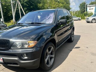 2005 BMW X5 3.0i I (E53) Рестайлинг, чёрный, 980000 рублей, вид 1