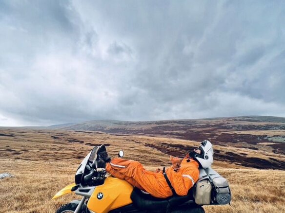 1994 BMW R 1100 GS, жёлтый, 300000 рублей