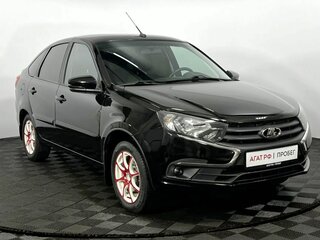 2021 Lada (ВАЗ) Granta I Рестайлинг, чёрный, 750000 рублей, вид 4