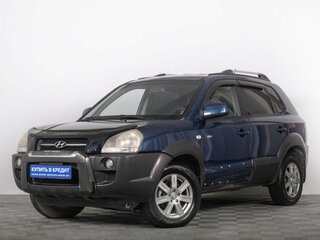 2007 Hyundai Tucson I, синий, 899000 рублей, вид 3