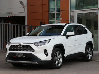 2019 Toyota RAV4 V (XA50), белый, 2500000 рублей, вид 1