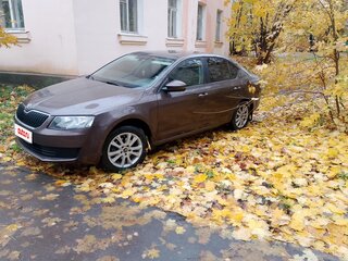 2014 Skoda Octavia III (A7), коричневый, 850000 рублей, вид 1